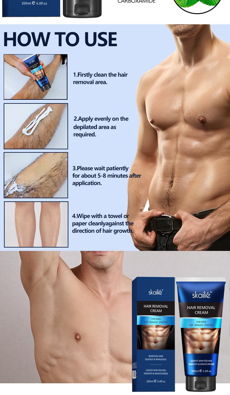 Creme Depilatório Masculino