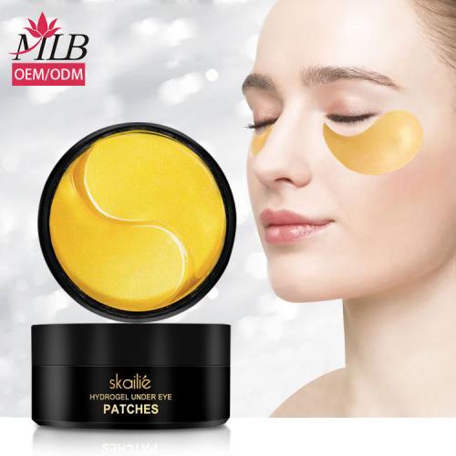 gold eye patches