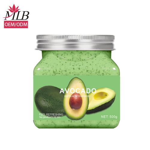 avocado body scrub whitening