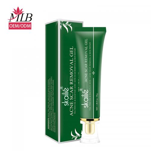 Gel para remoção de cicatrizes de acne