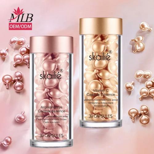 Conjunto de cápsulas antienvelhecimento de vitamina C e retinol