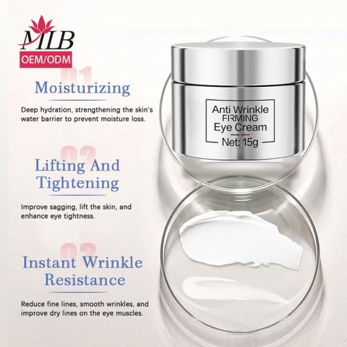 Creme de olhos anti-rugas instantâneo
