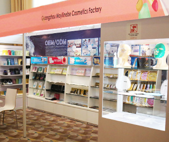 Mayllinebe participa do show de cuidados com a pele - Cosmopack Asia Hong Kong 2015
